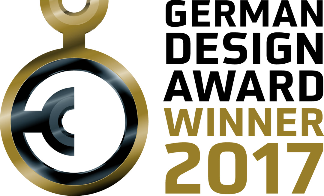 画像：German Design Award Winner 2017ロゴ