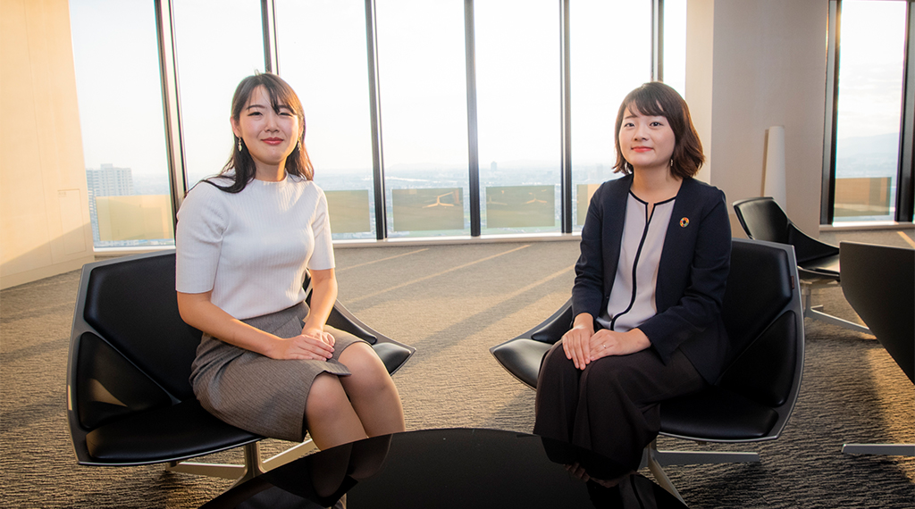 インタビュー風景