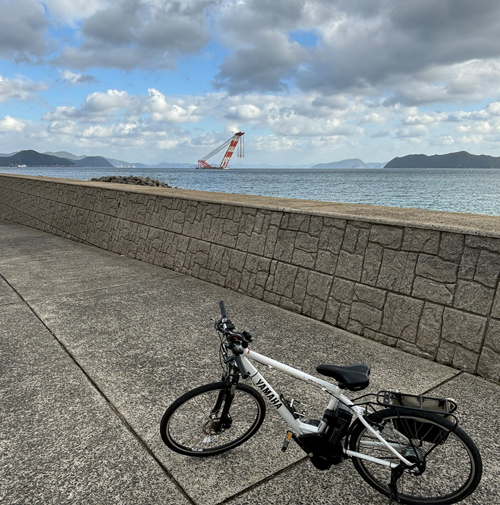 島内サイクリング