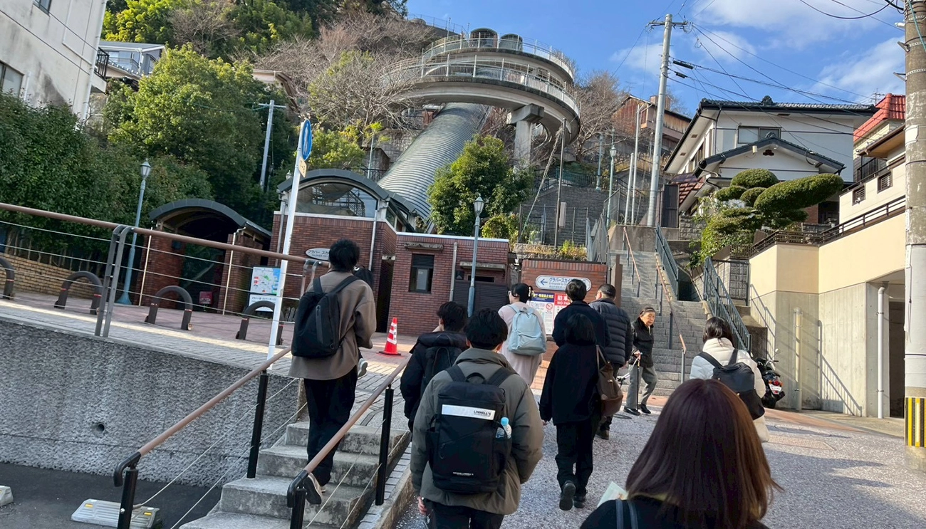 斜面地視察