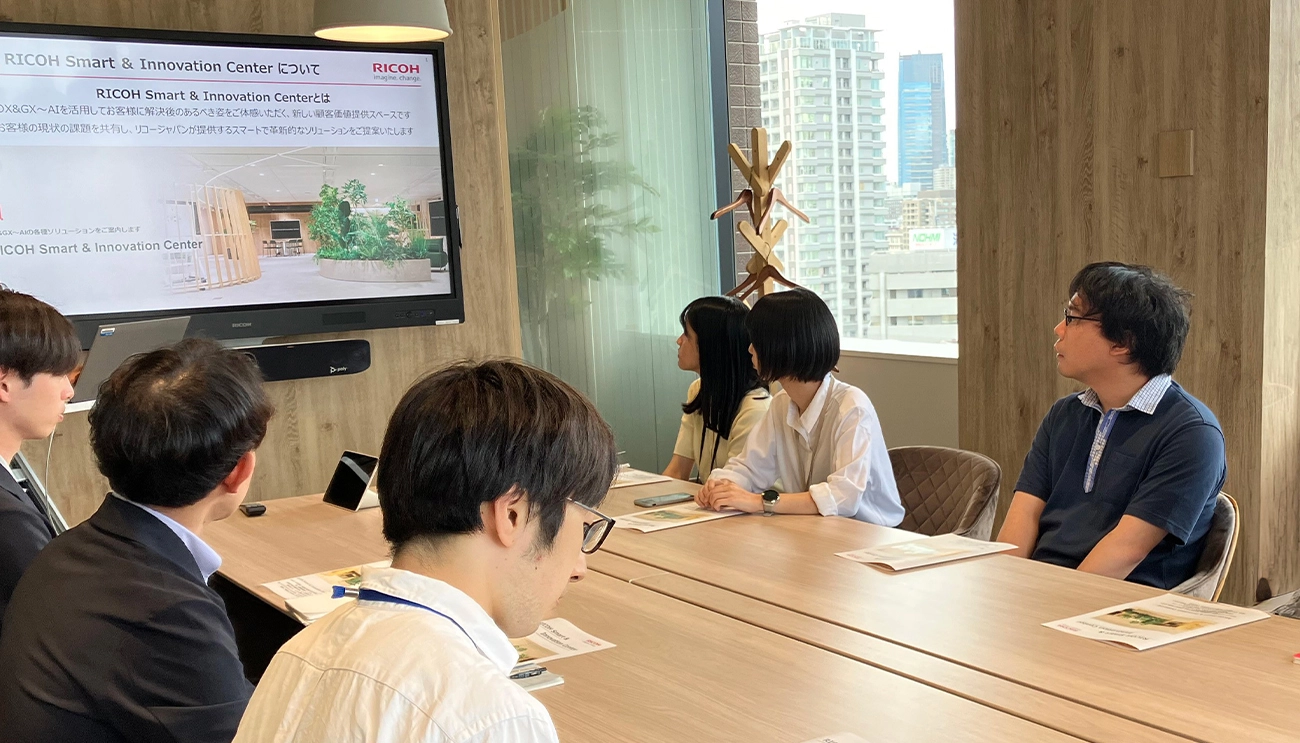 RICOH Smart & Innovation Center (SIC)にて