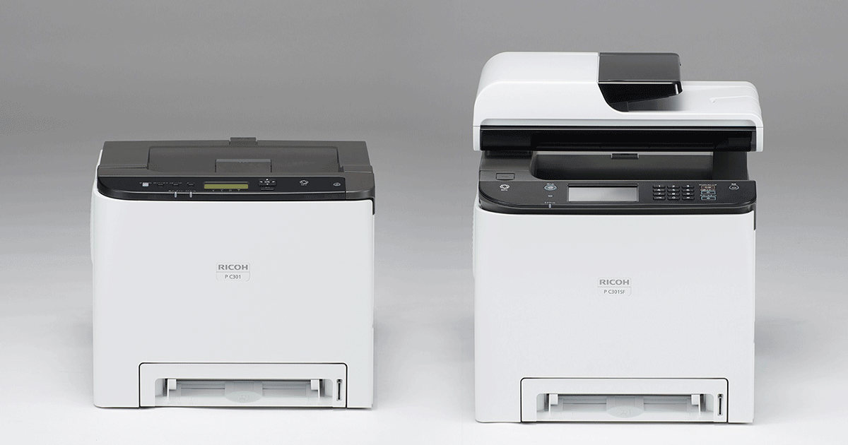 A4カラーレーザープリンター/複合機「RICOH P C301シリーズ」を発売