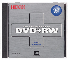 リコー DVD＋RWディスク(データ用)