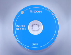 新開発のVCPS対応DVD+Rディスク