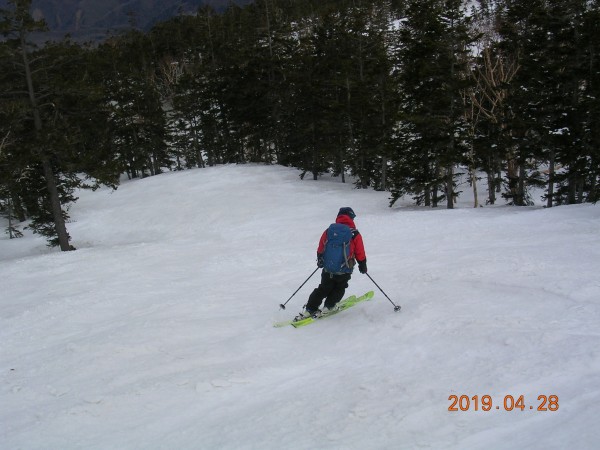 いつになく快適なツアーコース