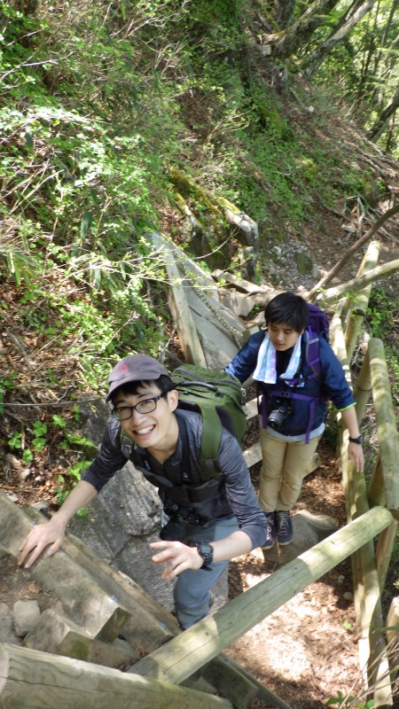 階段も足取り軽く