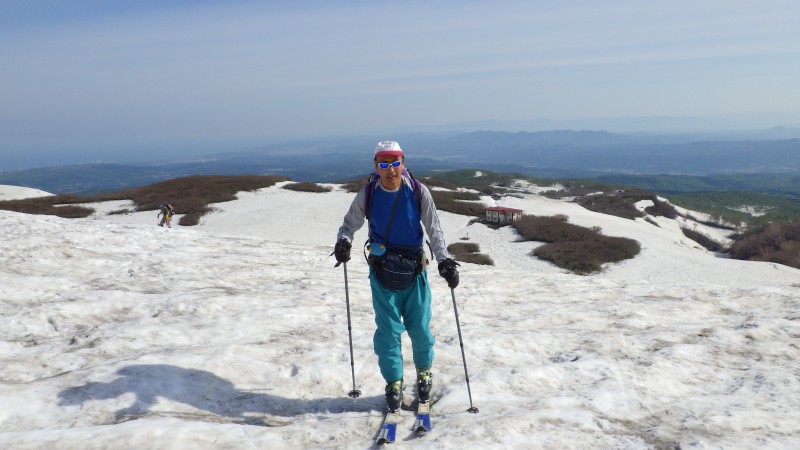 祓川ヒュッテが下に見える