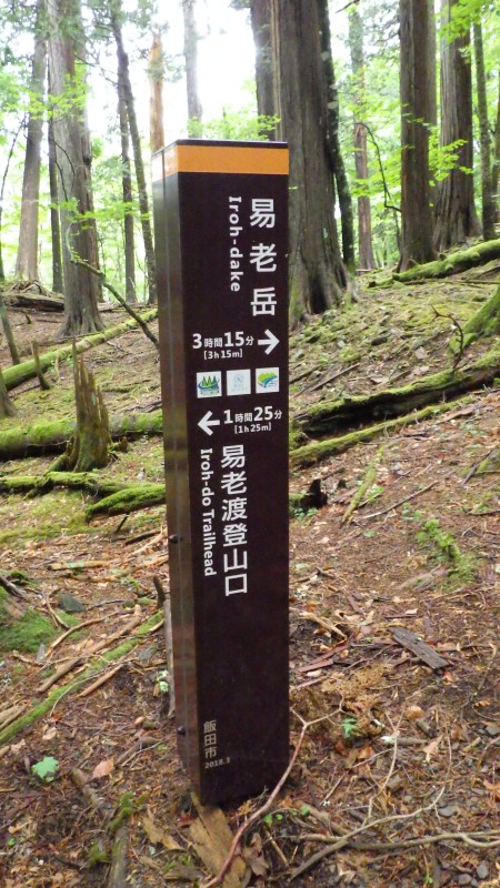 標識が良く整備されている