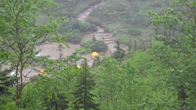 我が家が見えてくる