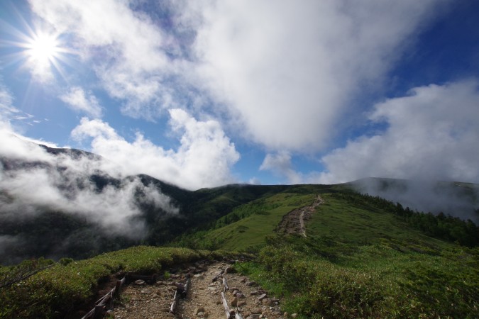 太陽もバッチリ
