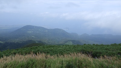 第一展望台から鴛泊港方面