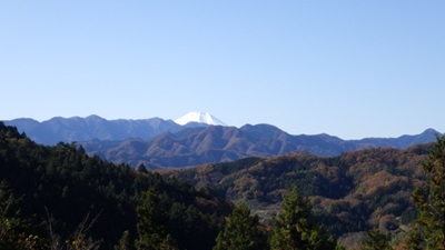 富士山が見えだす
