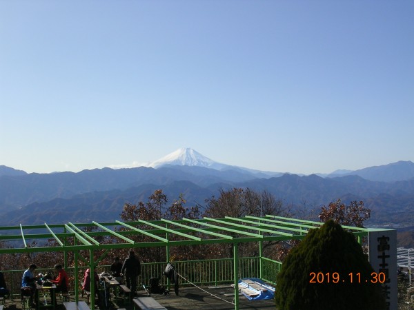 山頂からの富士山