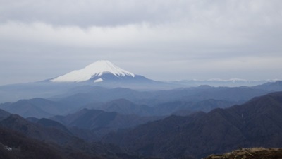 山頂からの富士山