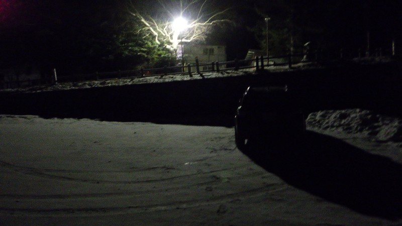 到着時は良い天気