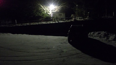 到着時は良い天気