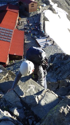 いきなりの直登