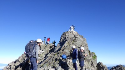 山頂は見納め