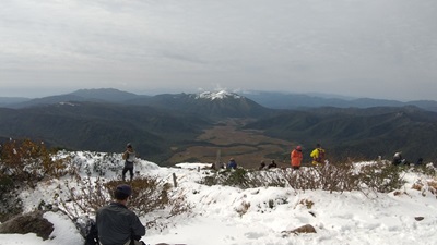 山頂からの尾瀬ヶ原