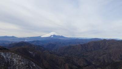 山頂からの富士山