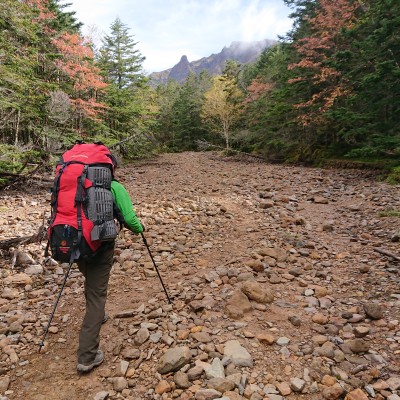 小屋まであと少し