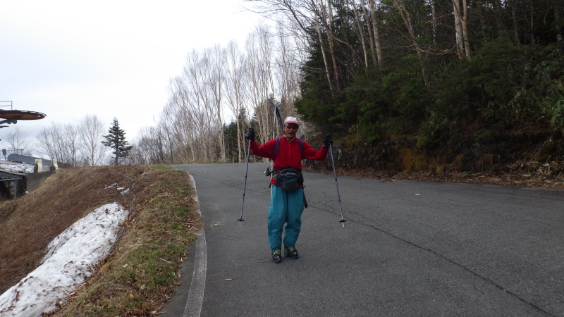 あとはレストハウス前のゲレンデだけ