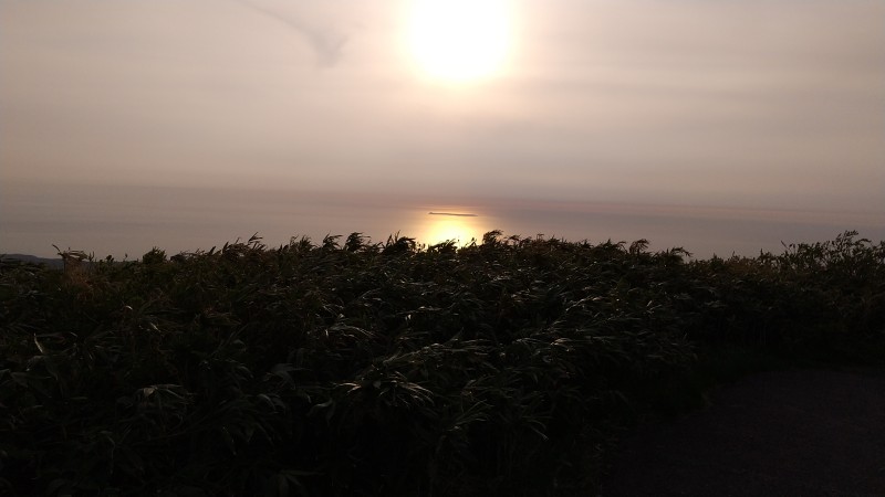 鉾立からの日本海