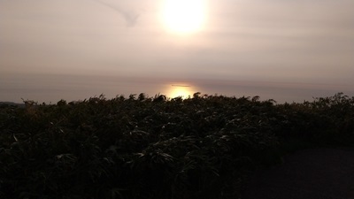 鉾立からの日本海