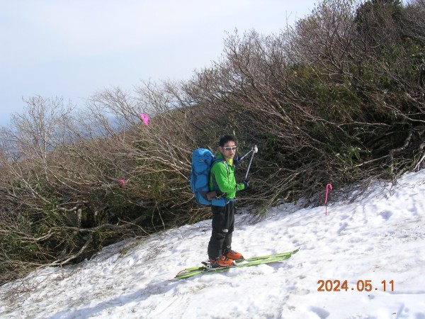 ここを越えて来た