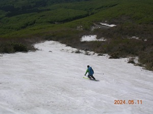 快適な斜面はここまでか?