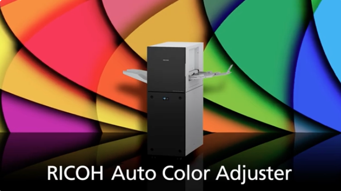 RICOH Auto Color Adjusterを説明する動画を再生します。