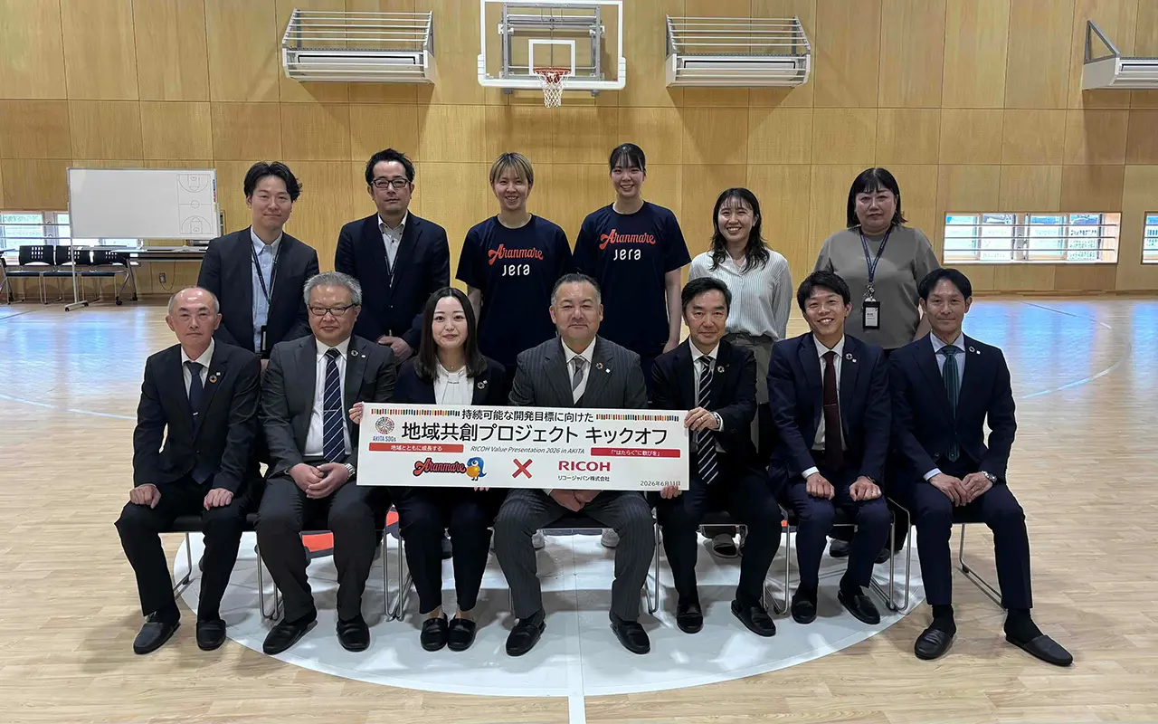 記念撮影のようす
