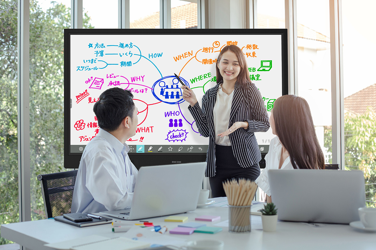 RICOH Interactive Whiteboard A7510/A6510」を発売 | リコーグループ