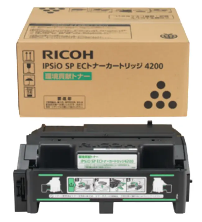 画像：トナーカートリッジなどの再生サプライ製品